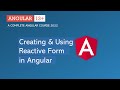 Creating and Using Reactive Forms | Angular Forms | Angular 13+