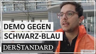 Demo gegen Schwarz-Blau: \