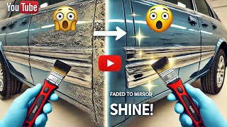 HOW TO RESTORE CAR PILLAR TRIM | EASY MIRROR SHINE! COMO RESTAURAR O PLÁSTICO DA COLUNA DO SEU CARRO