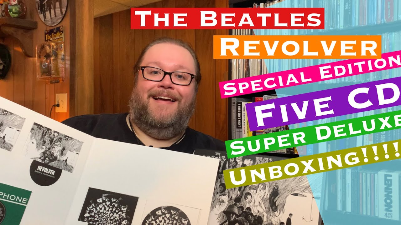 Beatles Revolver Special Edition 5 CD Super Deluxe Box Set Unboxing ...