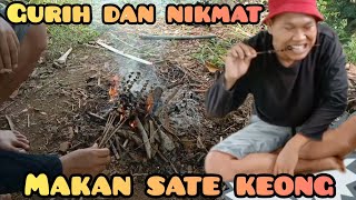 gurih dan nikmat makan sate siput sawah d saung wa'eunture...