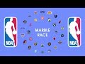 Marble Race - NBA 2019-20 Season