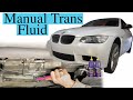 BMW E9X Manual Transmission Fluid Change