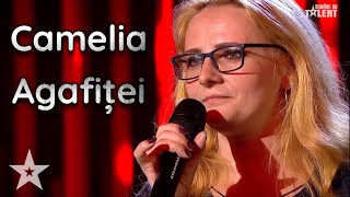 Camelia Agafiței a făcut show la Românii au Talent! Sunt dezamăgită, credeam că o să iau GOLDEN BUZZ