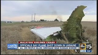 Officials: Malaysia Flight 17 shot down over Ukraine