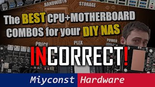 How to correctly choose DIY NAS motherboard and why @nascompares  is wrong