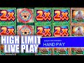 HIGH LIMIT $5 DENOM BIG BETS ★ JUNGLE WILD 3 SLOT BONUSES ➜ JACKPOT HAND PAY!