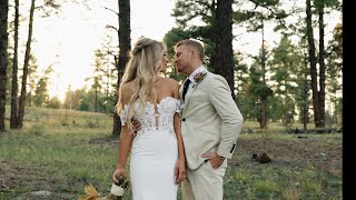 Rustic Flagstaff Wedding with ALL The Feels // Brook & Reise // Aldea Weddings in the Woods