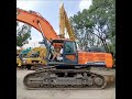 used doosan dx530 crawler excavator