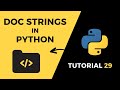 Tutorial#29 DOC Strings in Python #python #pythonprogramming #python3