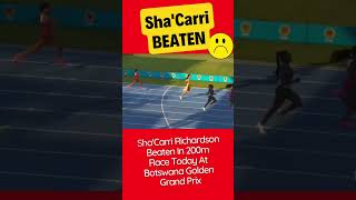 Sha’Carri Richardson Beaten 22.54s In 200m At Botswana Golden Grand Prix | Kayla White Won In 22.38s