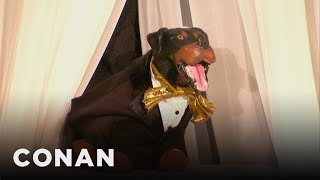Triumph Crashes The World's Most Expensive Dog Wedding | CONAN on TBS