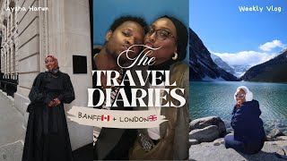 I love London so much 🥹 | Brand trip to Banff 🇨🇦, last minute London trip + our anniversary!