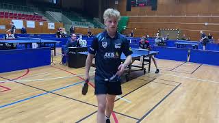 Malte Nilsson vs Benjamin Gustafsson | Men’s 18 | Semi-finals | Sweden GP Växjöspelen