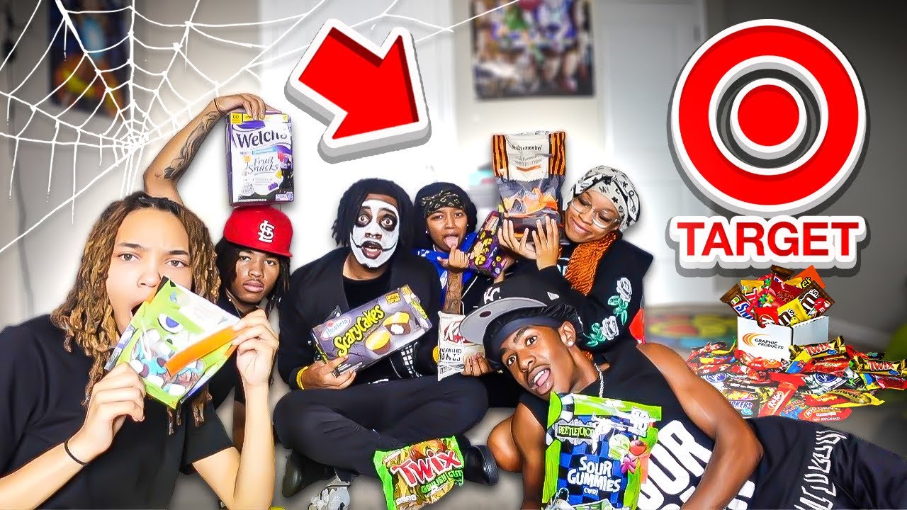 Trying Every Halloween Snack ёяшл Youtube