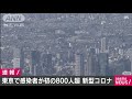 東京の新規感染800人超に　2日連続で過去最多更新 2020年12月17日