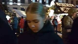 Riga, Latvia /Evening WALK in the Old Town / Magical Christmas Market / Riia  jõuluturg /Рига