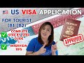 US VISA 2024: COMPLETE STEP BY STEP GUIDE | TOURIST B1/B2 APPLICATION FOR FILIPINOS & INTERVIEW TIPS