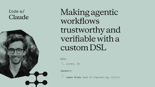 Making agentic workflows trustworthy and verifiable with a custom DSL