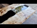 How To - Glass Epoxy & Satin Wood COMBINED