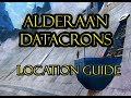 Swtor Alderaan Datacron Guide