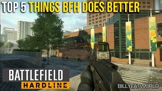 Battlefield 4 vs Hardline - Top 5 Things BFH Does Better (BFH Gameplay)