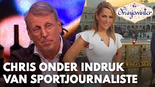 Chris onder indruk van sportjournaliste: 'Dit is wel een weekje ruzie waard' | DE ORANJEWINTER