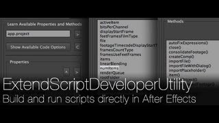 ExtendScript Developer Utility Demo