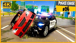 Police Car Chase #06 - Crazy Outlaw Police chase & Pursuit! - Police Car Driving | Android Gameplay