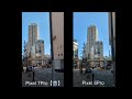 pixel 6pro vs 7pro動画比較【昼間】