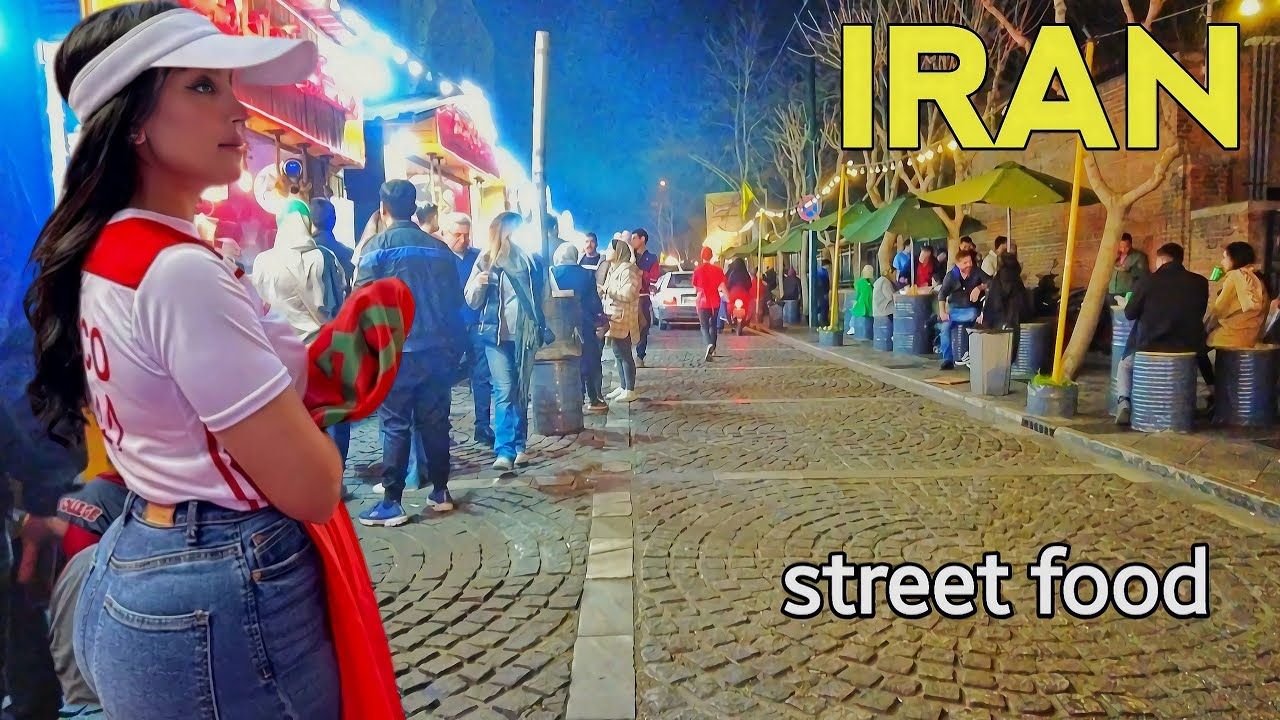 IRAN 2023 Today Night Walk In Tehran Street Food Iran Vlog - YouTube