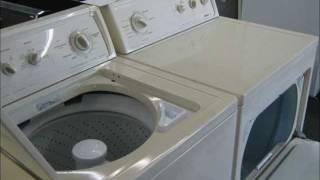 KENMORE  90 Series Washer \u0026 Dryer Special, Bisque, Like New -- $400 for the Pair