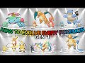 How To Evolve Every Pokemon From 1st Gen