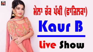 ਮੇਲਾ ਚੱਕ ਪੱਖੀ Kaur B | Live Performance | Mela Chak Pakhi Fazilka | Latest Punjabi Song 2024 Music