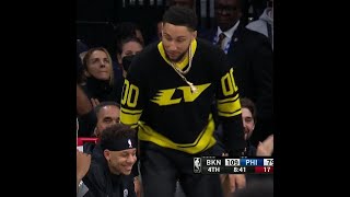 76ers crowd ERUPTS as Ben Simmons touches basketball after stoppage of play | #shorts