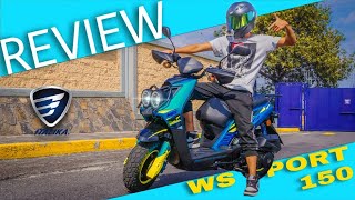 REVIEW Italika WS SPORT 150 2022 y TEST DRIVER | JARCK