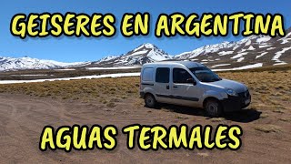 GEISERES Los Tachos de Varvarco, NORTE NEUQUINO 🇦🇷 (Casi NO LLEGAMOS ⛔) Aguas Termales