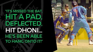 MS Dhoni's miracle stumping catches Chandimal out | From the Vault