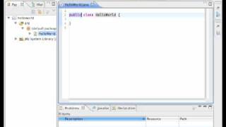 Java Video Tutorial Hello World