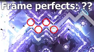 Aerial Gleam with Frame Perfects counter — Geometry Dash