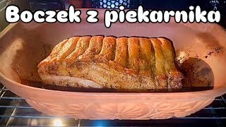 Idealny boczek z piekarnika…