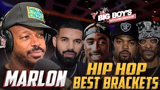 Marlon Wayans Chooses the BEST of Hip Hop in Big Boy's Bracket