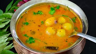 அரச்சுவிட்ட சாம்பார் இனிமேல் இப்படி செஞ்சி பாருங்க | sambar recipe in tamil | vengaya sambar recipe