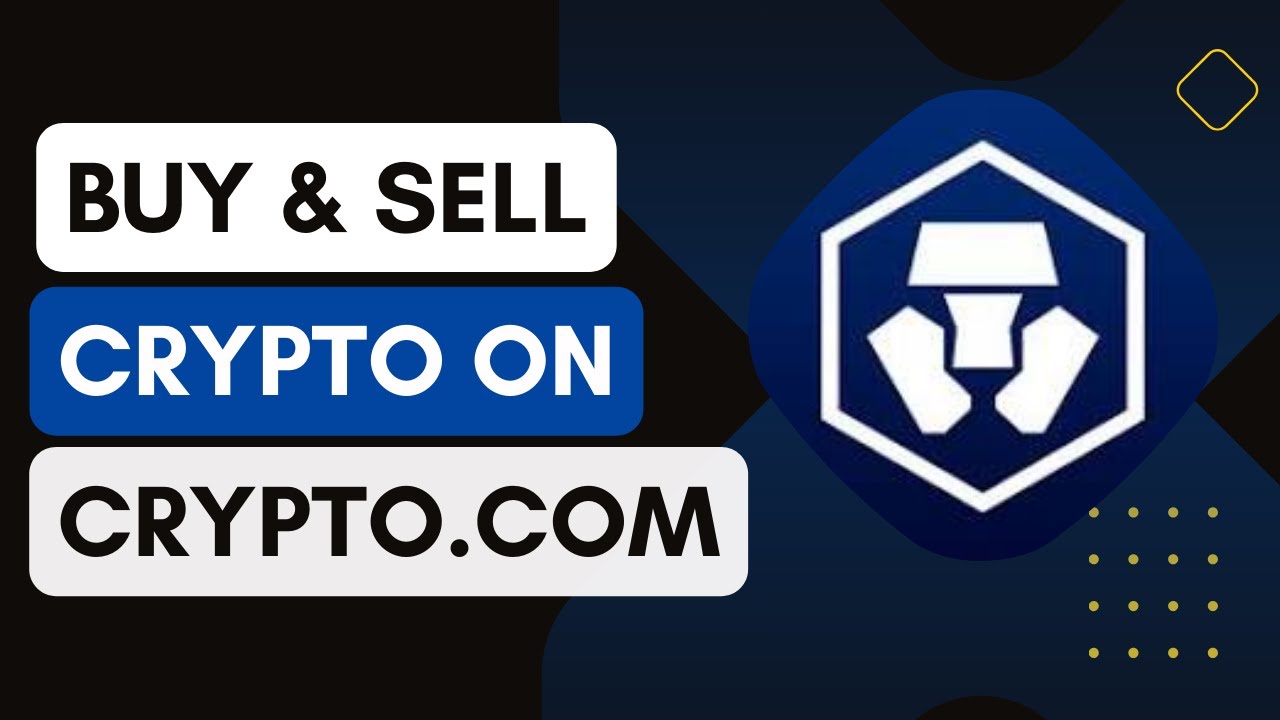 How To Buy And Sell On Crypto.Com ! - YouTube