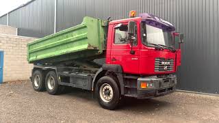 OPTIMA TRUCKS | MAN F2000 33 464 6x4 GROS PONTS Kipper vrachtwagen 7.5 t