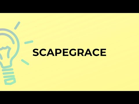 What is a Scapegrace?