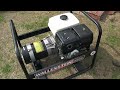 wallenstein e9 5000 generator honda gx270 second run