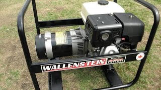 Wallenstein E9-5000 Generator Honda GX270 - SECOND RUN