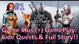 Game Plus (+) THE WITCHER 3: WILD HUNT & Side Stories Ultra Setting Full Adventure