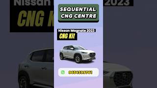 Nissan Magnite 2023 CNG Fitting: Cylinder Fitting || Sequential CNG #shorts #ytshorts #cng